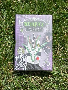 Beetlejuice Tarot Deck & Guide - Purple Box with Green Accents